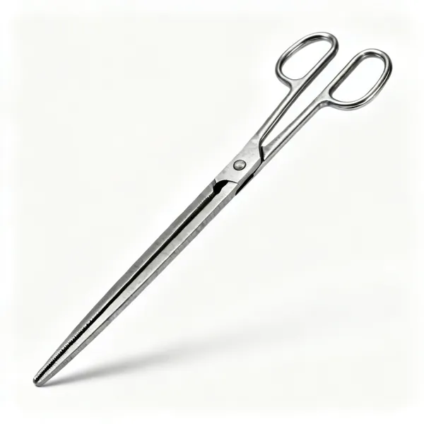 Draw tongs: A pair of heavy wire drawing tongs