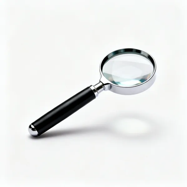 A jewellers loupe magnifier