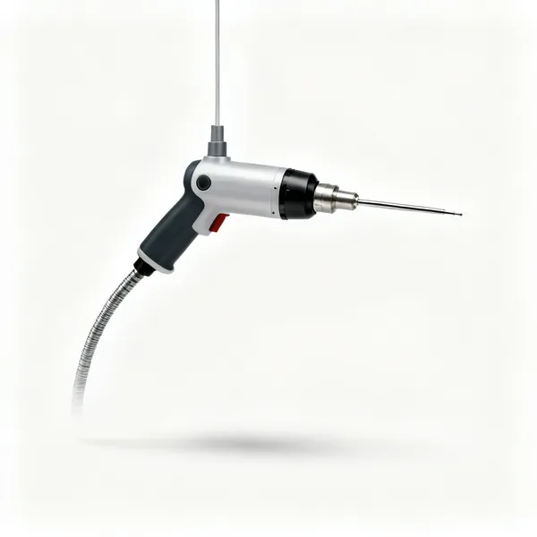 A pendant motor with a flexible shaft handpiece
