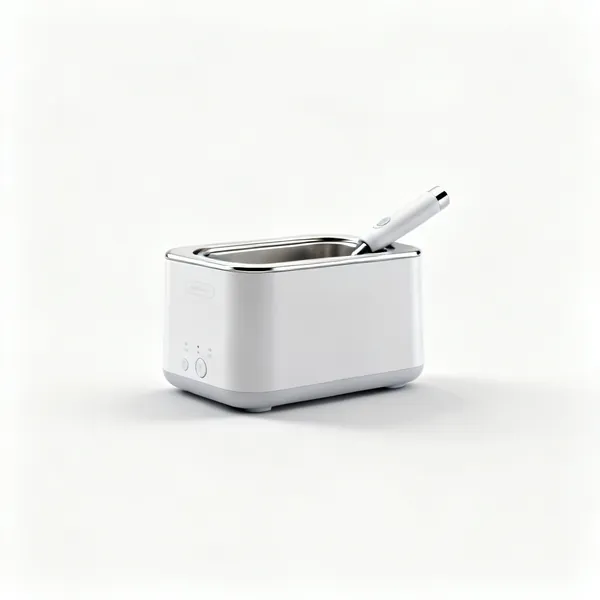 Ultrasonic cleaner: A small ultrasonic jewellery cleaner