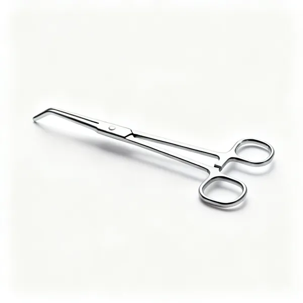 A pair of beaker tongs