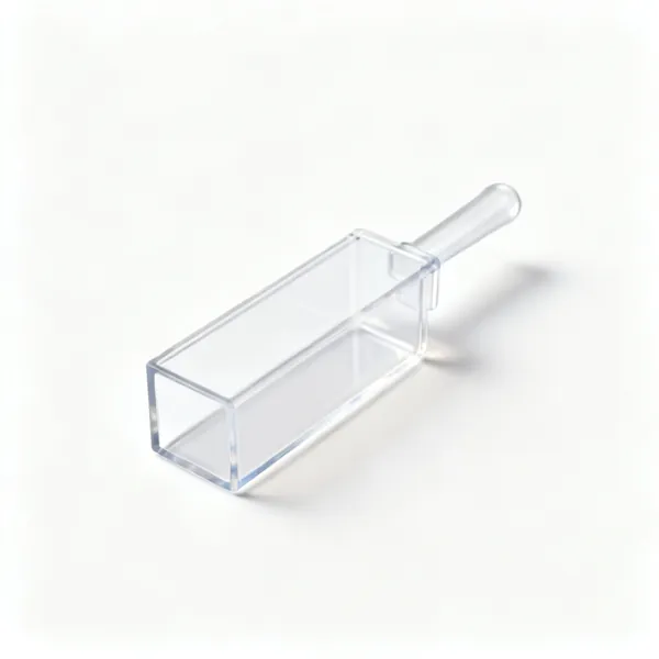 Plastic laboratory cuvettes