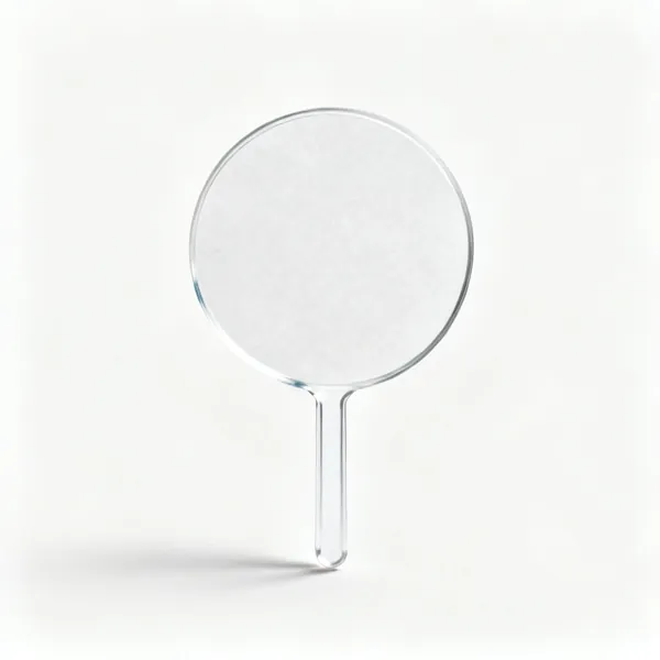 Circles of laboratory filter paper
