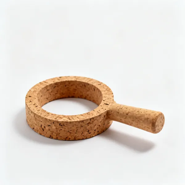 A cork ring flask stand