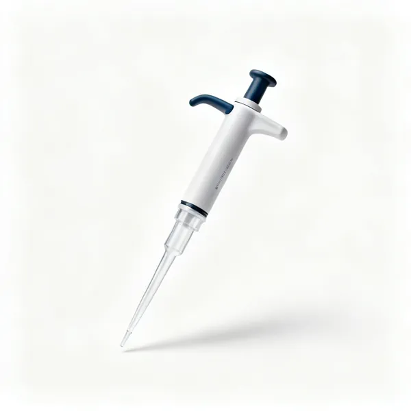A laboratory pipette stand with pipettes