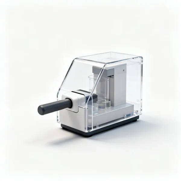 A benchtop laboratory spectrophotometer