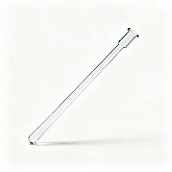 Glass stirring rod: A glass laboratory stirring rod
