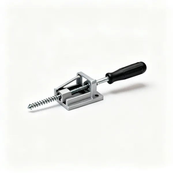 Deck screw jig: A decking screw positioning jig