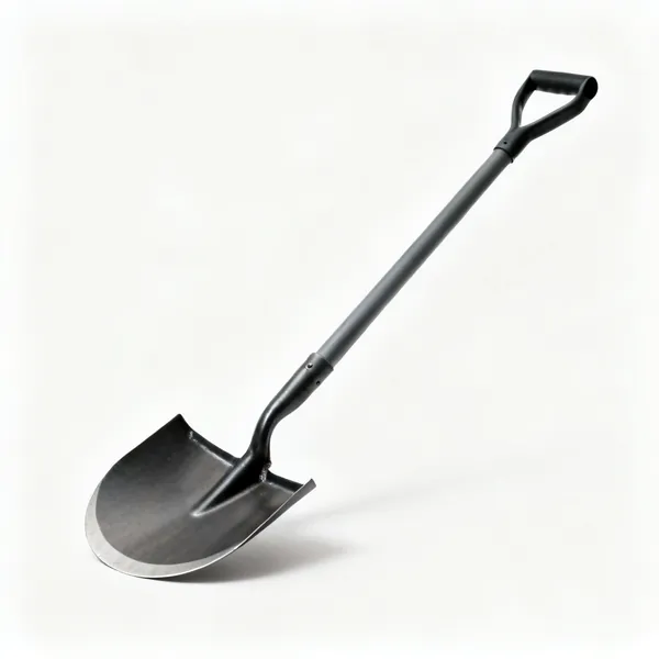 Half moon edger: A half moon lawn edging iron