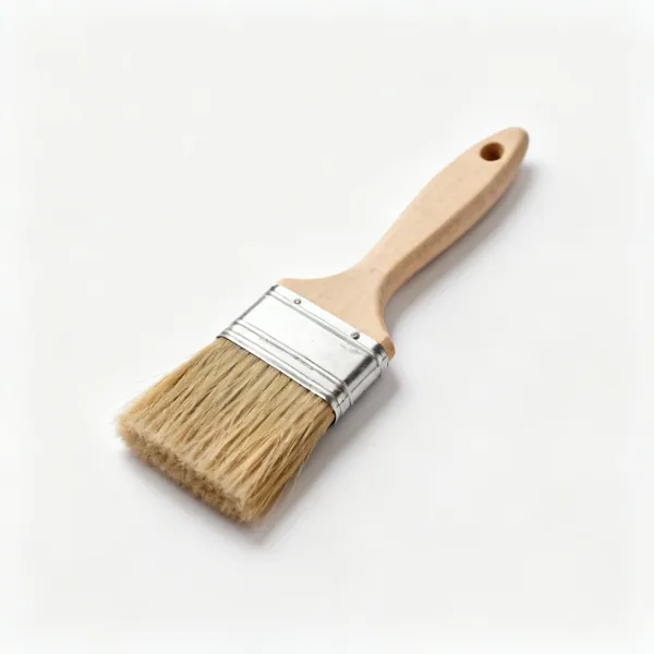 A stiff jointing brush