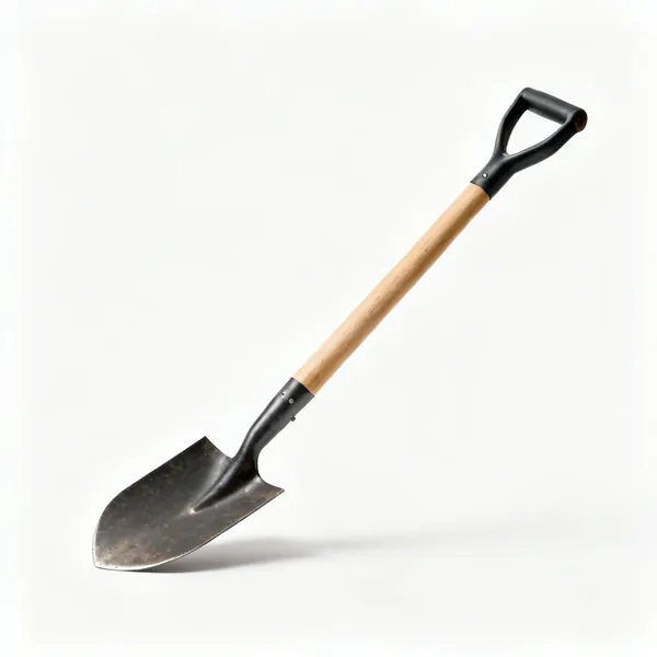 A landscaping mattock