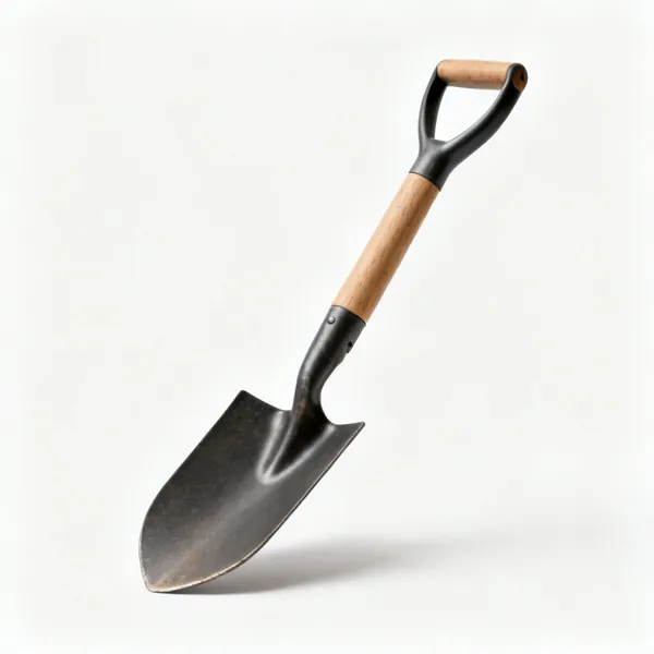 A narrow border planting spade