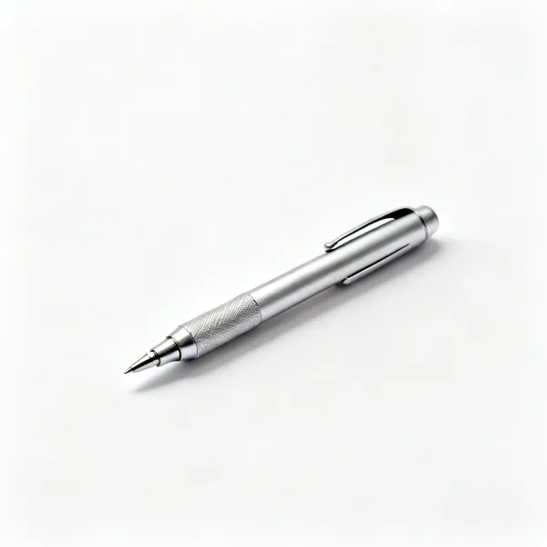 Silver pen or chalk: A silver marking pen for leather