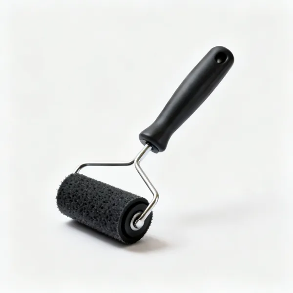 A small rubber seam roller