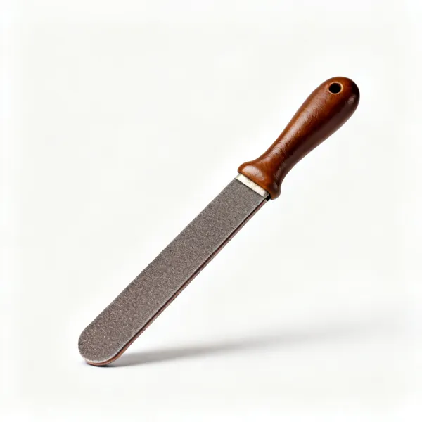 Abrasive sanding sticks for leather edges