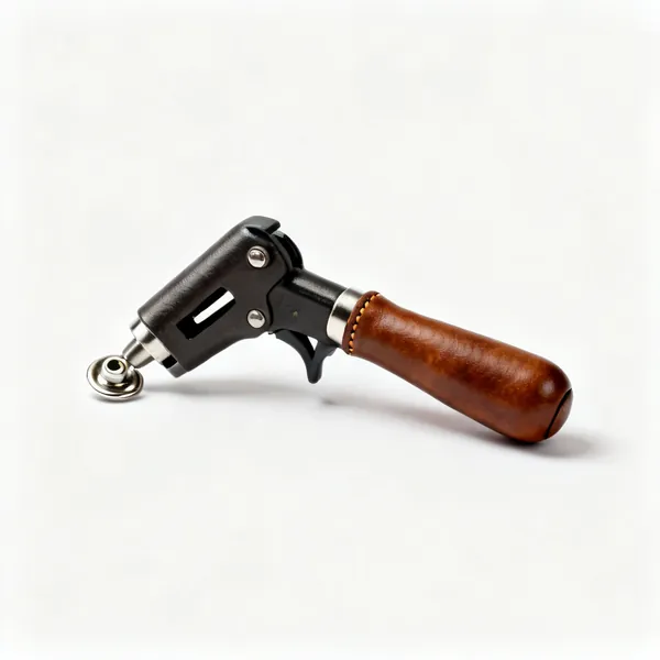 Snap setter: A leather snap fastener setting tool kit