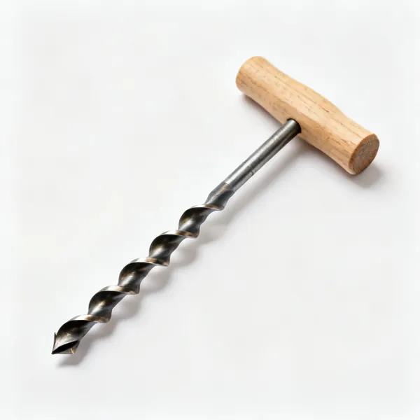 Auger bits: A set of wood auger drill bits