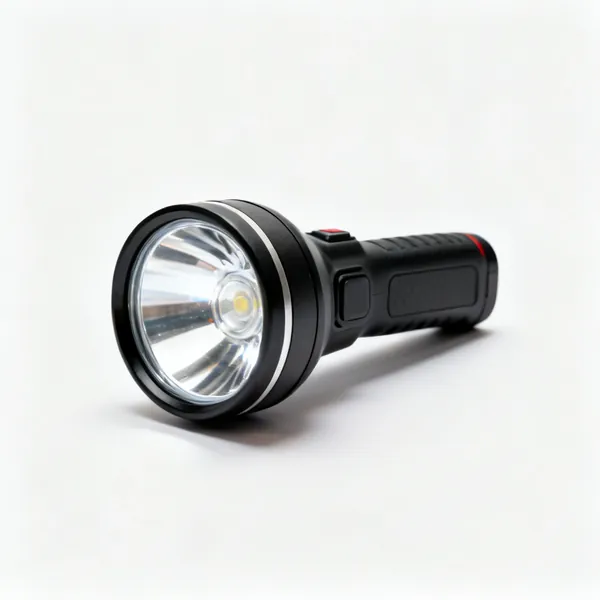 An LED head torch
