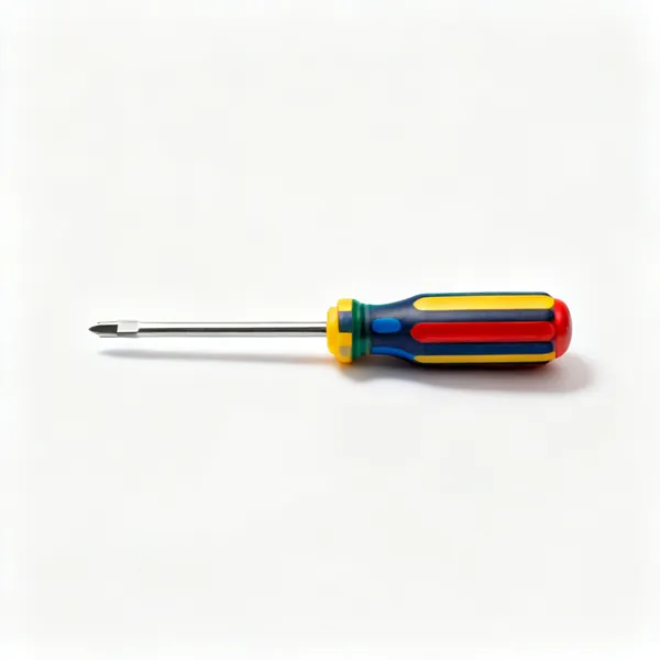 Screwdriver set: A set of screwdrivers with coloured handles