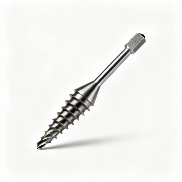 A step drill cone bit
