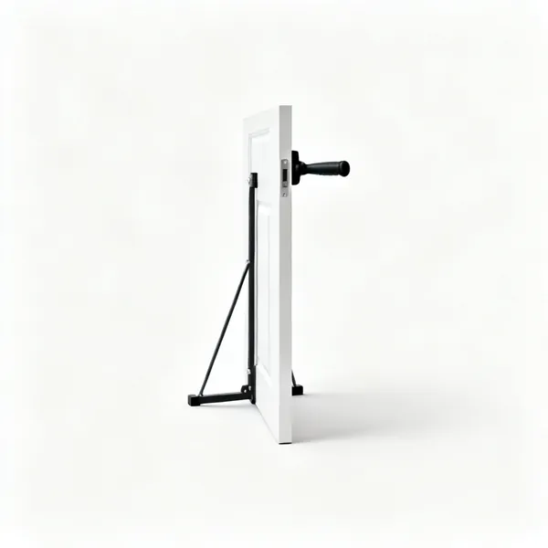 Door stand: A door holding stand for edge work