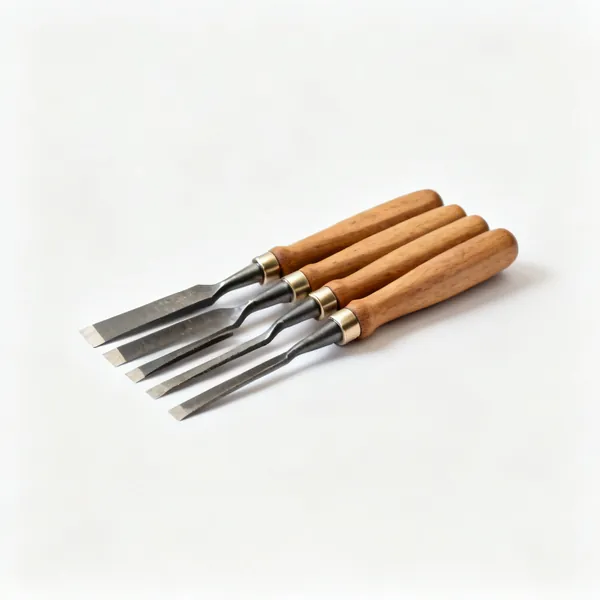 A set of wood chisels