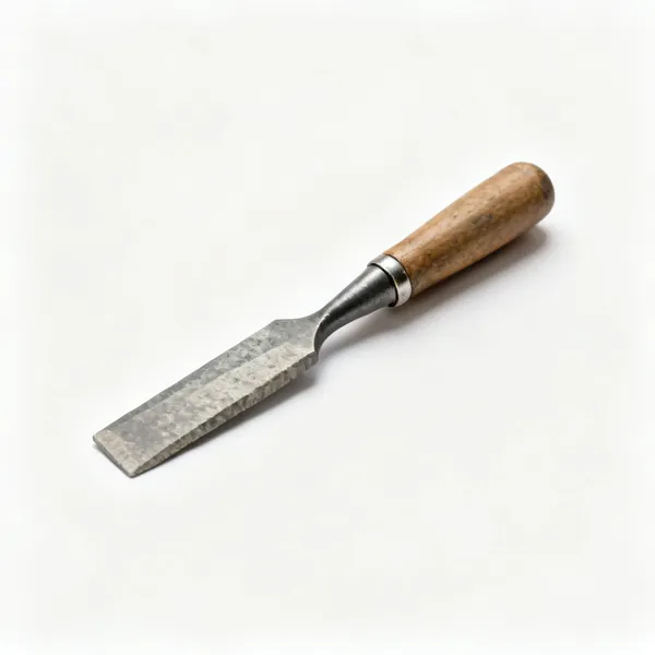 A wide bull set stone chisel