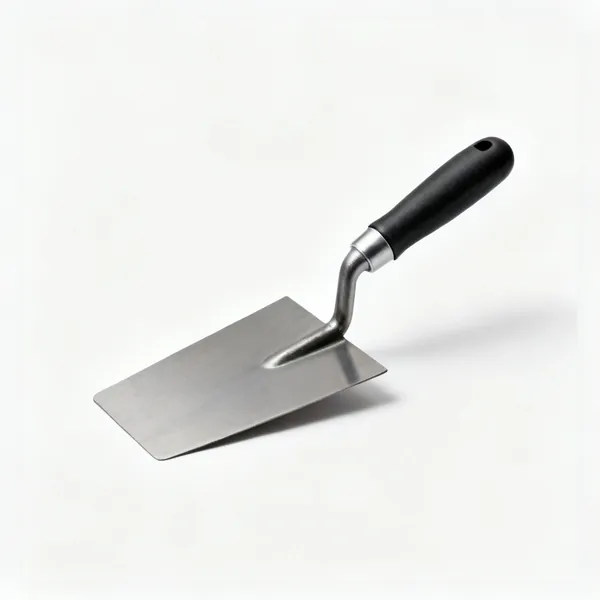 A narrow rectangular margin trowel