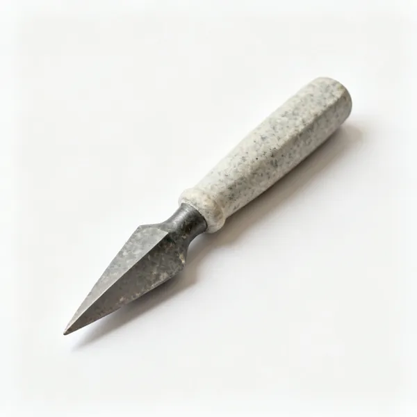 Point chisel: A pointed stone carving chisel