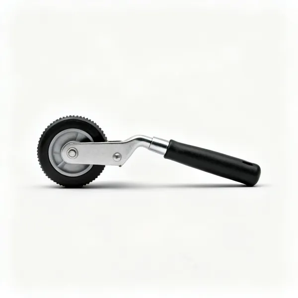 A joint raker tool with a wheel