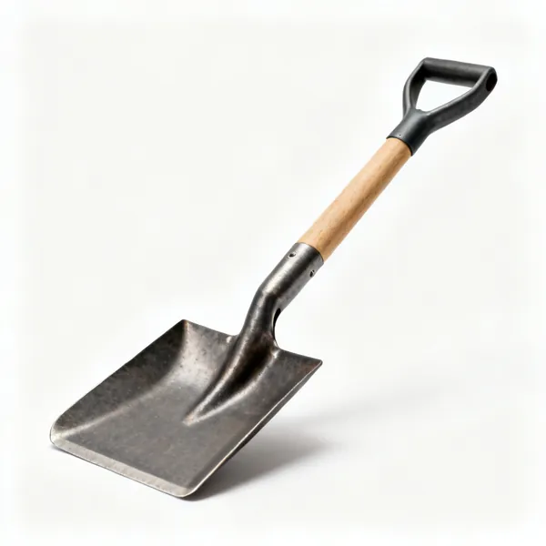 A square mouth shovel