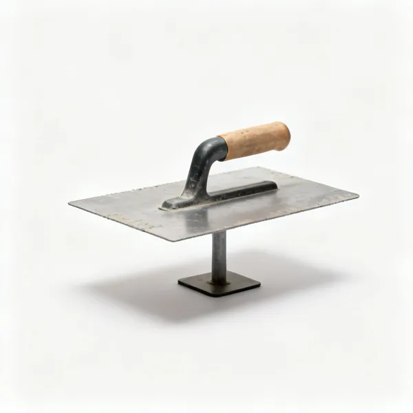 A mortar spot board on a stand