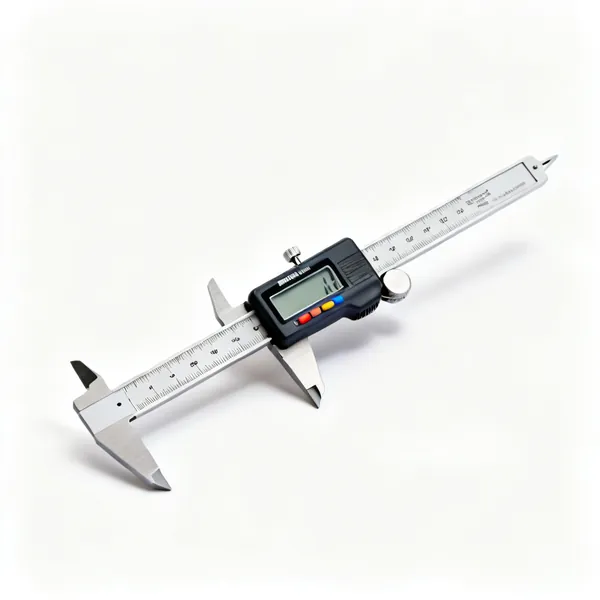 A digital sliding bevel gauge with an LCD display and a locking pivot