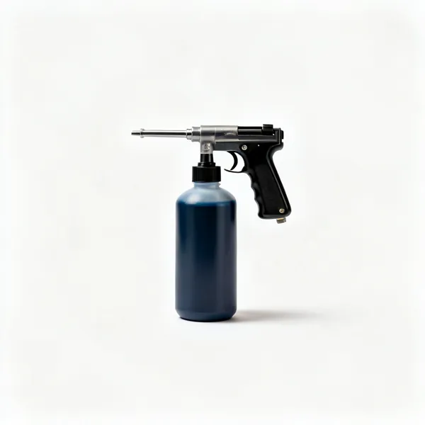 Cold bluing: A bottle of cold gun bluing solution