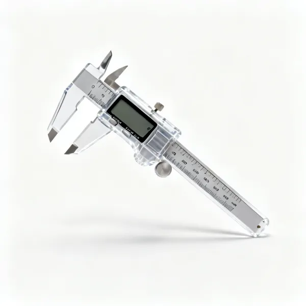 A pair of digital vernier calipers