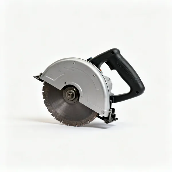 Abrasive chop saw: An abrasive metal cutting chop saw