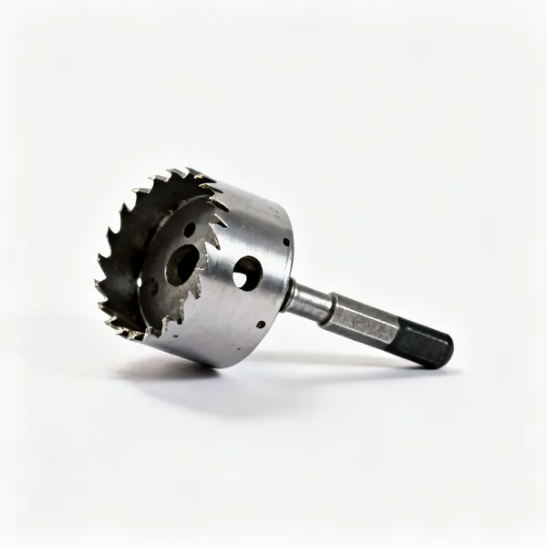 A set of bi metal hole saws
