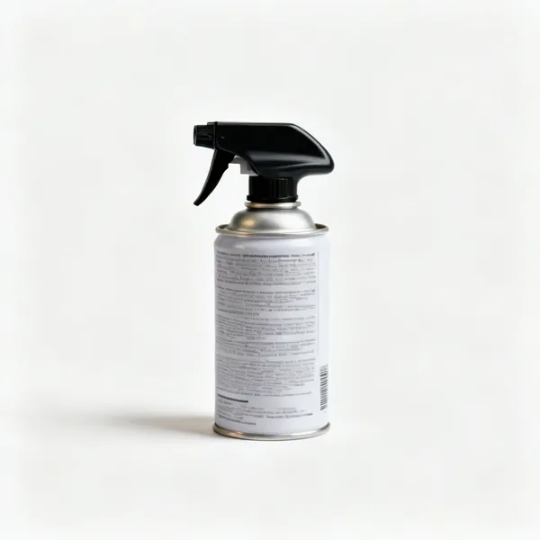 A spray can of rust preventative oil