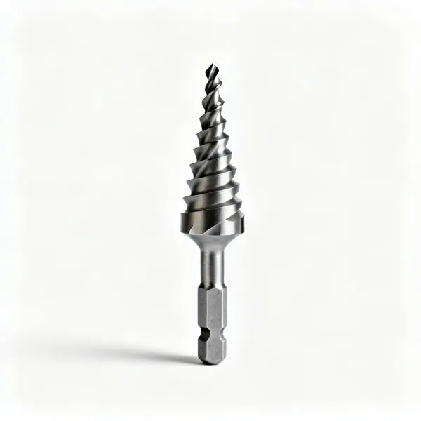 A step drill cone bit