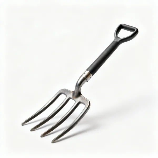 A four tined digging fork
