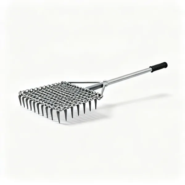 Drag mat or harrow: A chain drag harrow mat