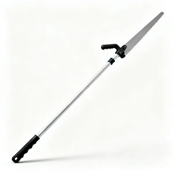 An extendable pole saw
