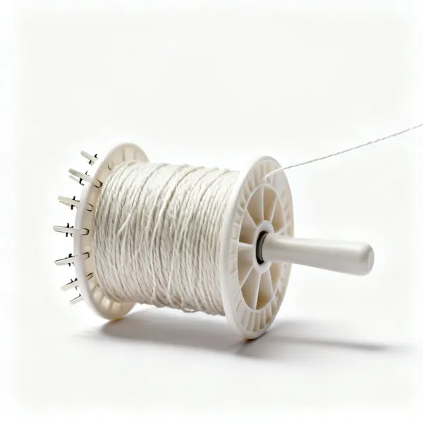A string line reel with pegs