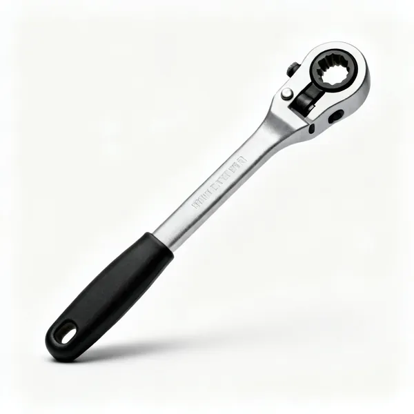 A ratchet wire strainer tool