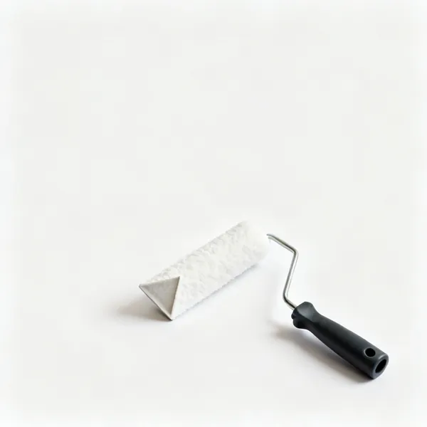 Corner roller: A small V shaped corner paint roller on a short handle