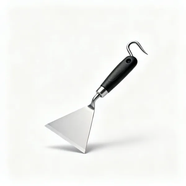 Shave hooks: A triangular shave hook and a combination shave hook paint scraper