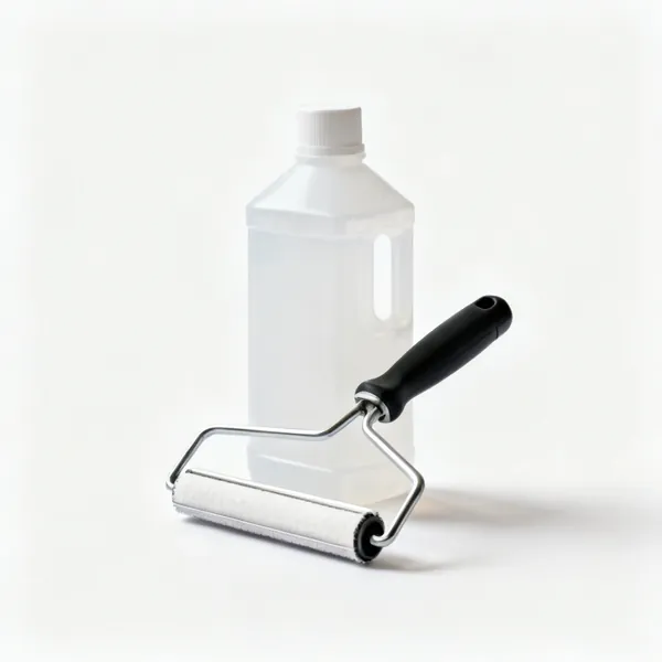 Wall size: A plastic bottle of wallpaper size solution