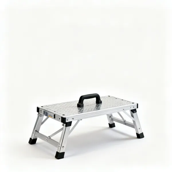 A low aluminium hop up work platform