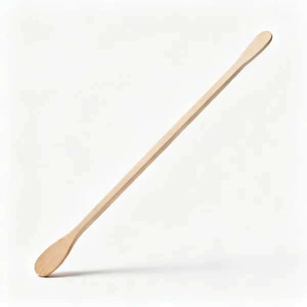 Paint stirrer: A wooden paint stirring stick