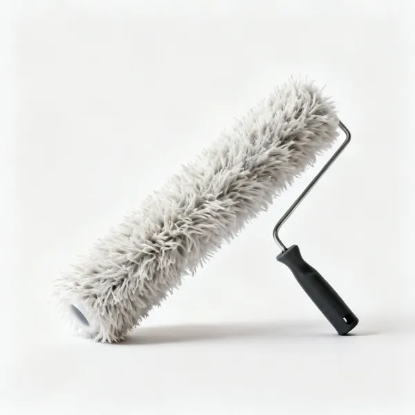 Long pile sleeve: A long pile shaggy paint roller sleeve
